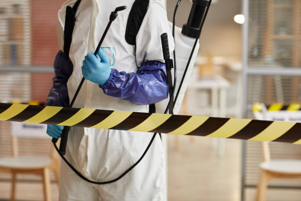 Professional Blood Cleanup technician working in Canton, NC